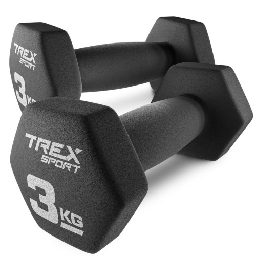 Купить Гантель  Trex Sport TX-030VD 2x3 кг в Киеве - фото №1